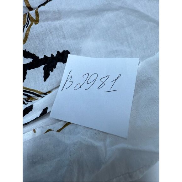 NWOT Club Z Collection Bohemian Beach Size 1X Shirt/Cover Up Color White Multi - Picture 13 of 16